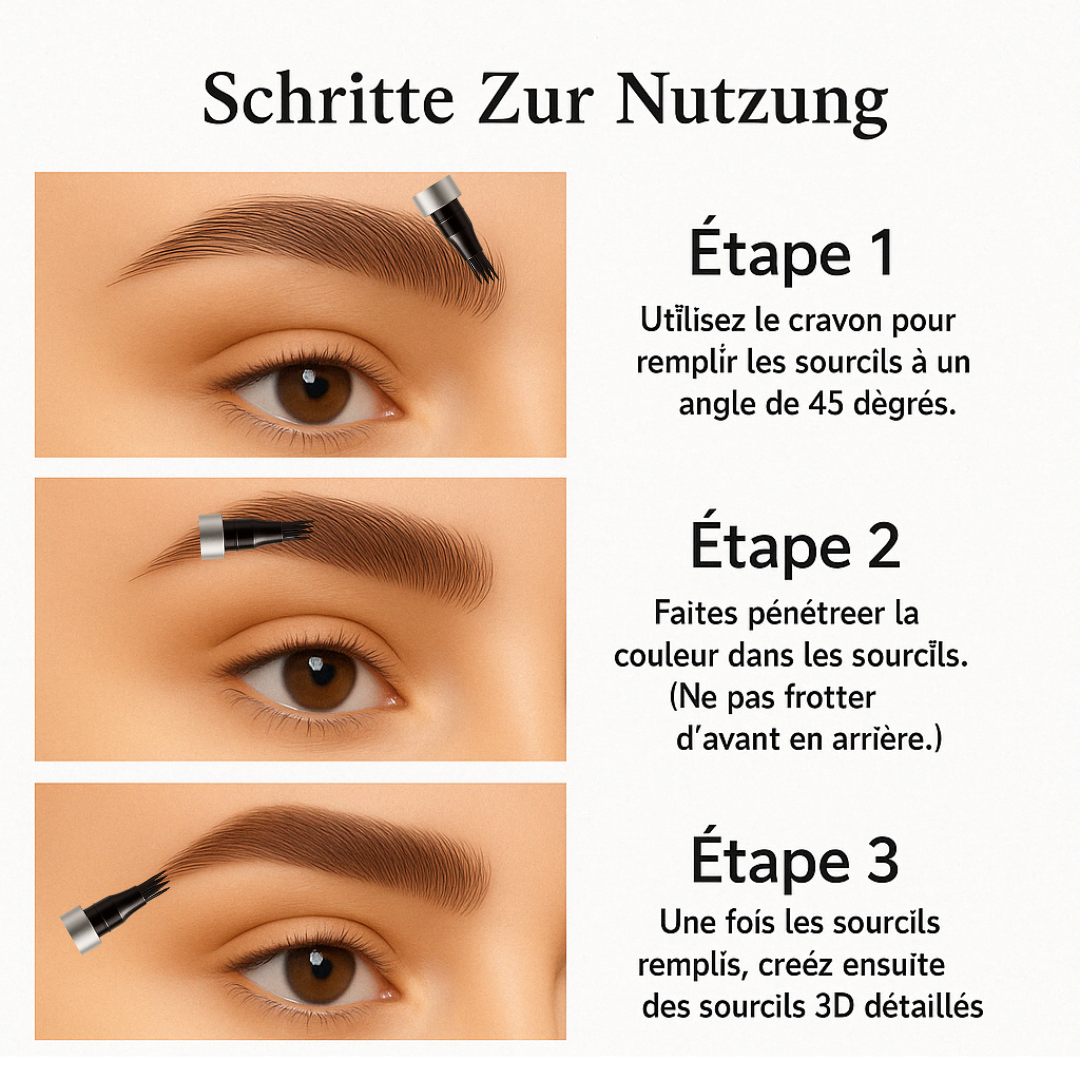 Stylo Microblading 3D Waterproof – Effet Tatouage