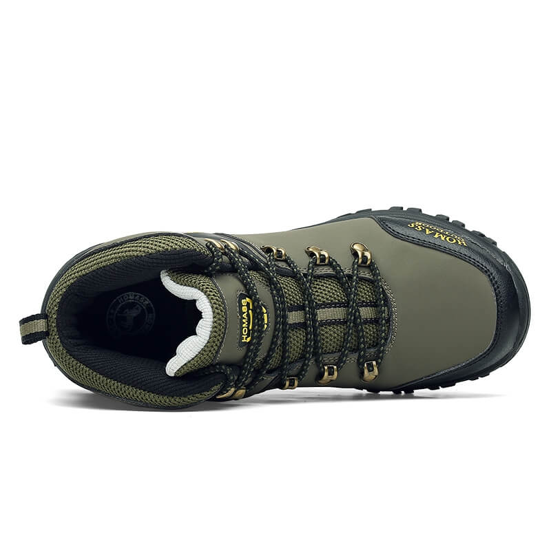 Men's Waterproof Combat Boots for Trails