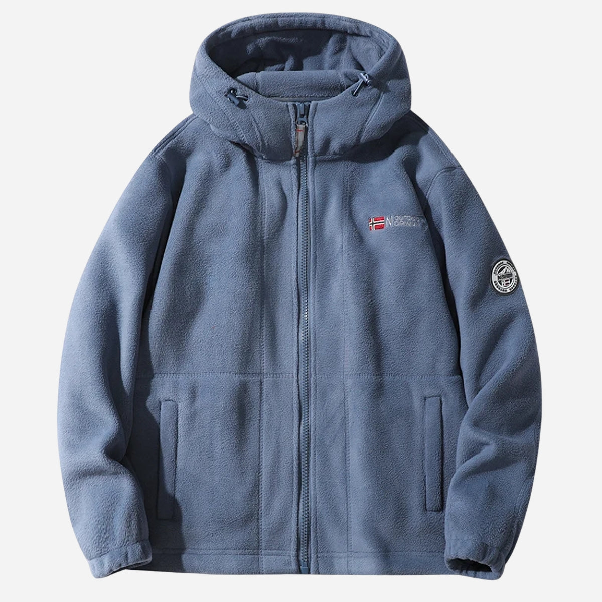 Men's Polar Fleece Jacket with Hood Norway