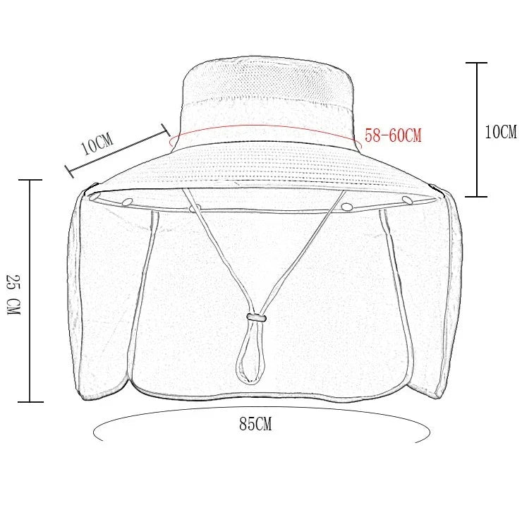 Men's Breathable Hat UV Protection