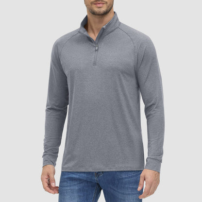 Men's UV+ Zipper Collar Shirt