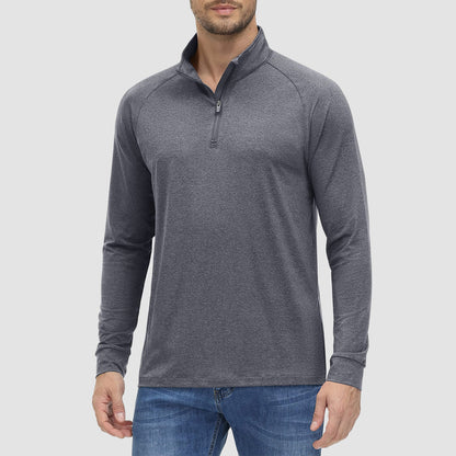 Men's UV+ Zipper Collar Shirt