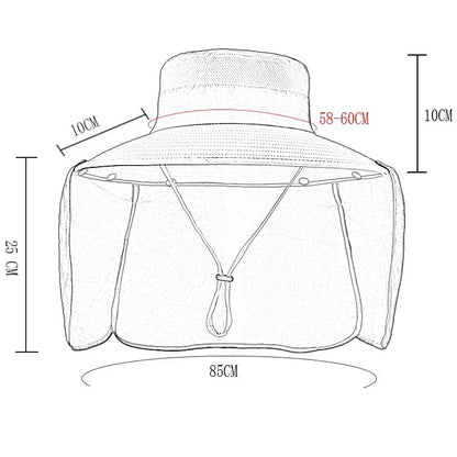 Men's Breathable Hat UV Protection